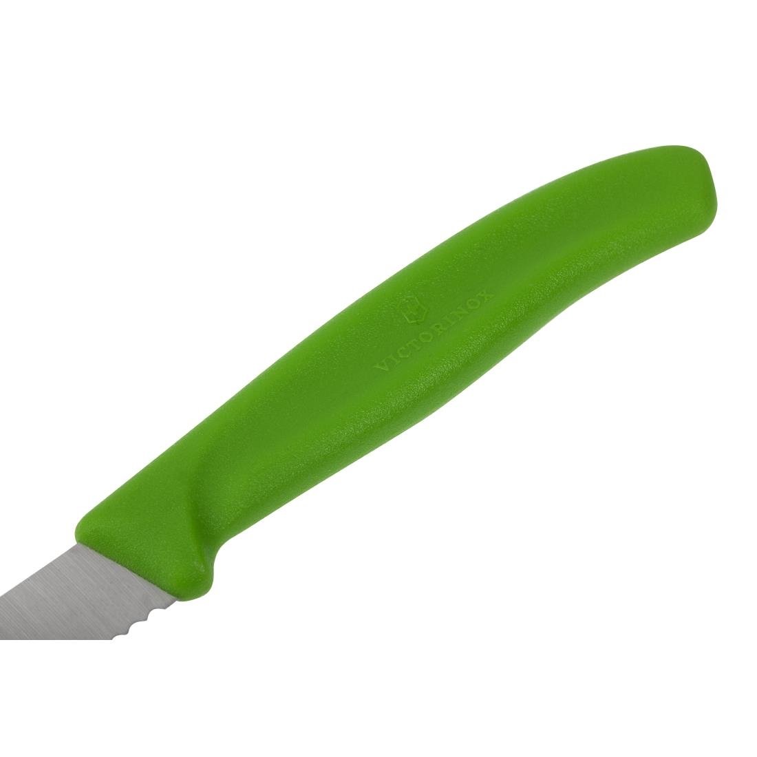 Victorinox gekarteld schilmesje groen 8cm