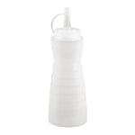 Vogue knijpfles met dop 34cl transparant