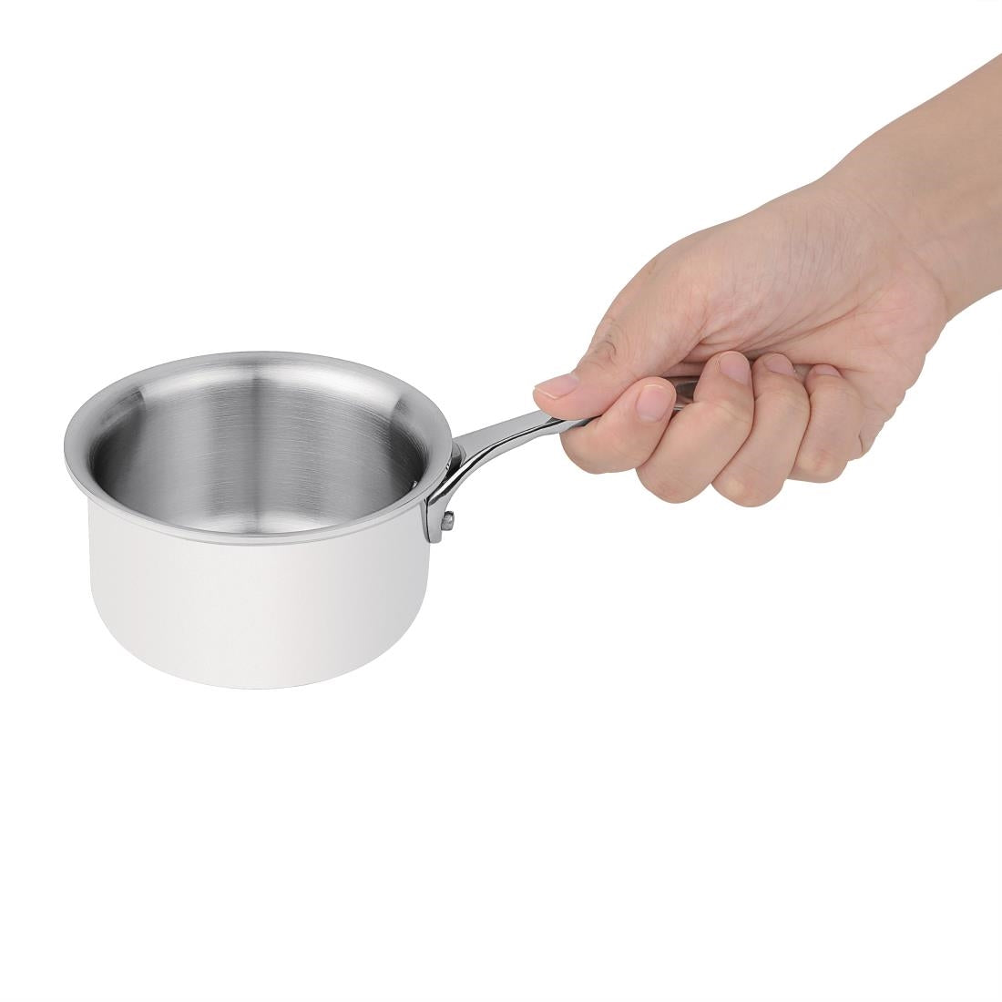 Vogue roestvrij staal & aluminium tri-wall mini steelpan 9cm