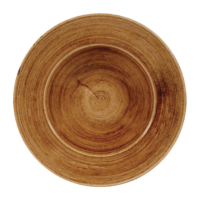 Churchill Stonecast Patina Vintage Copper Kom Met Brede Rand Large 27.9cm (pak van 12)