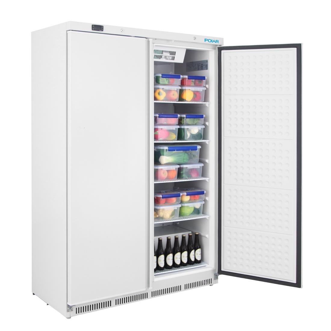 Polar C-Serie Dubbele Deur Koelkast Wit 744Ltr