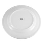 Olympia Whiteware witte borden met brede rand 28cm (6 stuks)