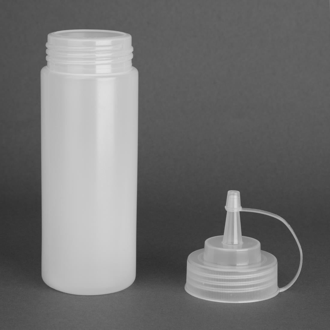 Vogue knijpfles/doseerfles transparant 340ml
