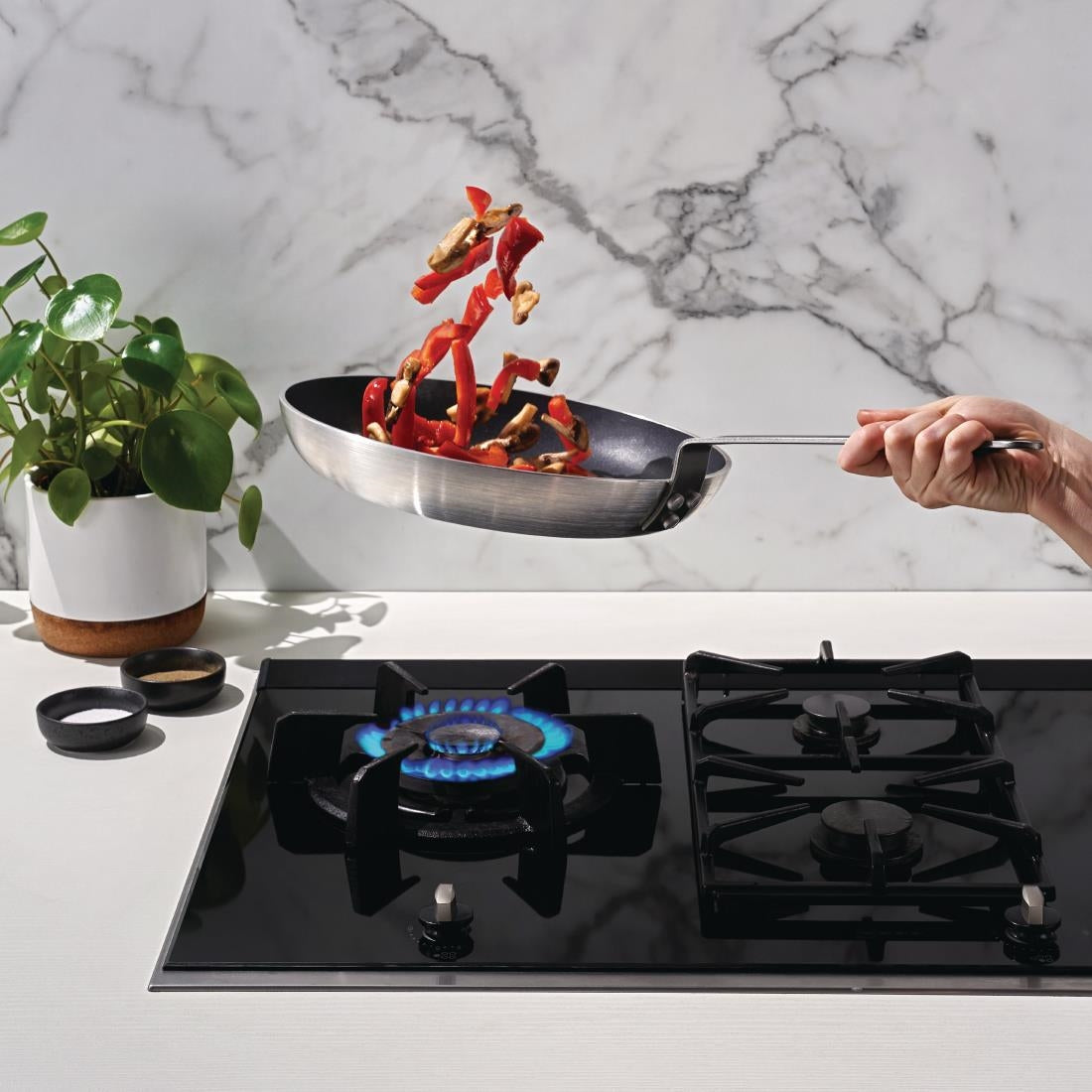 Vogue Aluminium Antiaanbaklaag Teflon Koekenpan 30cm