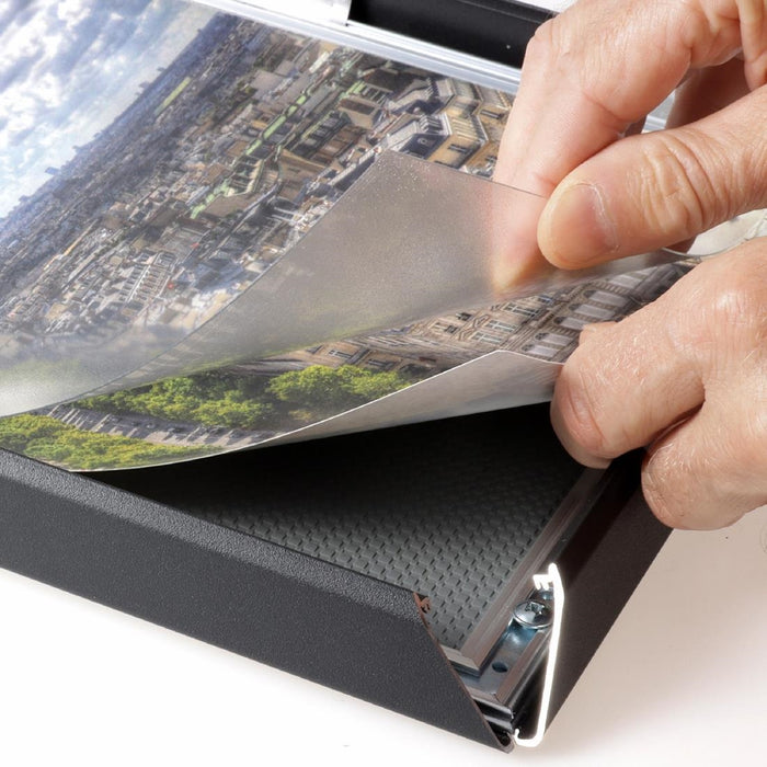 Europel Klapframe A4 25mm Mat Zwart