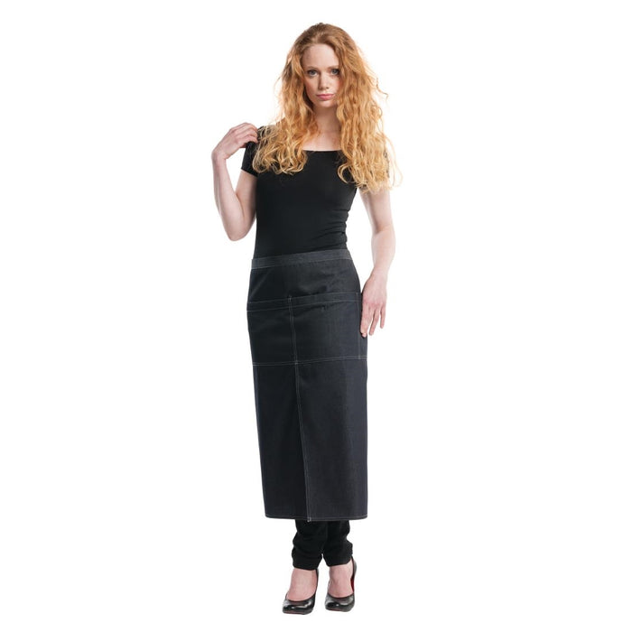 Chaud Devant 4-pockets sloof Black Denim