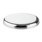 Olympia Gehamerd RVS Rond Dienblad 320x35mm