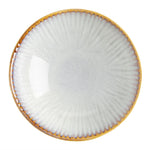 Olympia Drift Grijze Coupéschalen Met Reliëf, 155 mm (Pak Van 6)