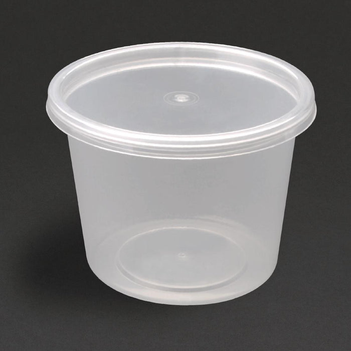 Fiesta Recylable kunststof magnetronbestendige bakjes 150 ml (100 stuks)