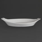 Olympia Whiteware ovale gratineerschalen 32x17,7cm (6 stuks)