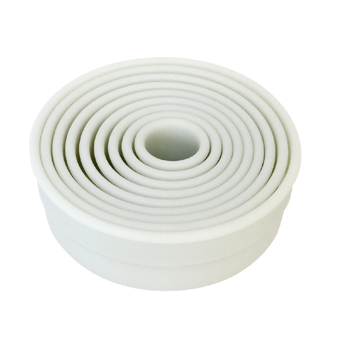 Schneider stekerdoos rond glad (9 stuks)