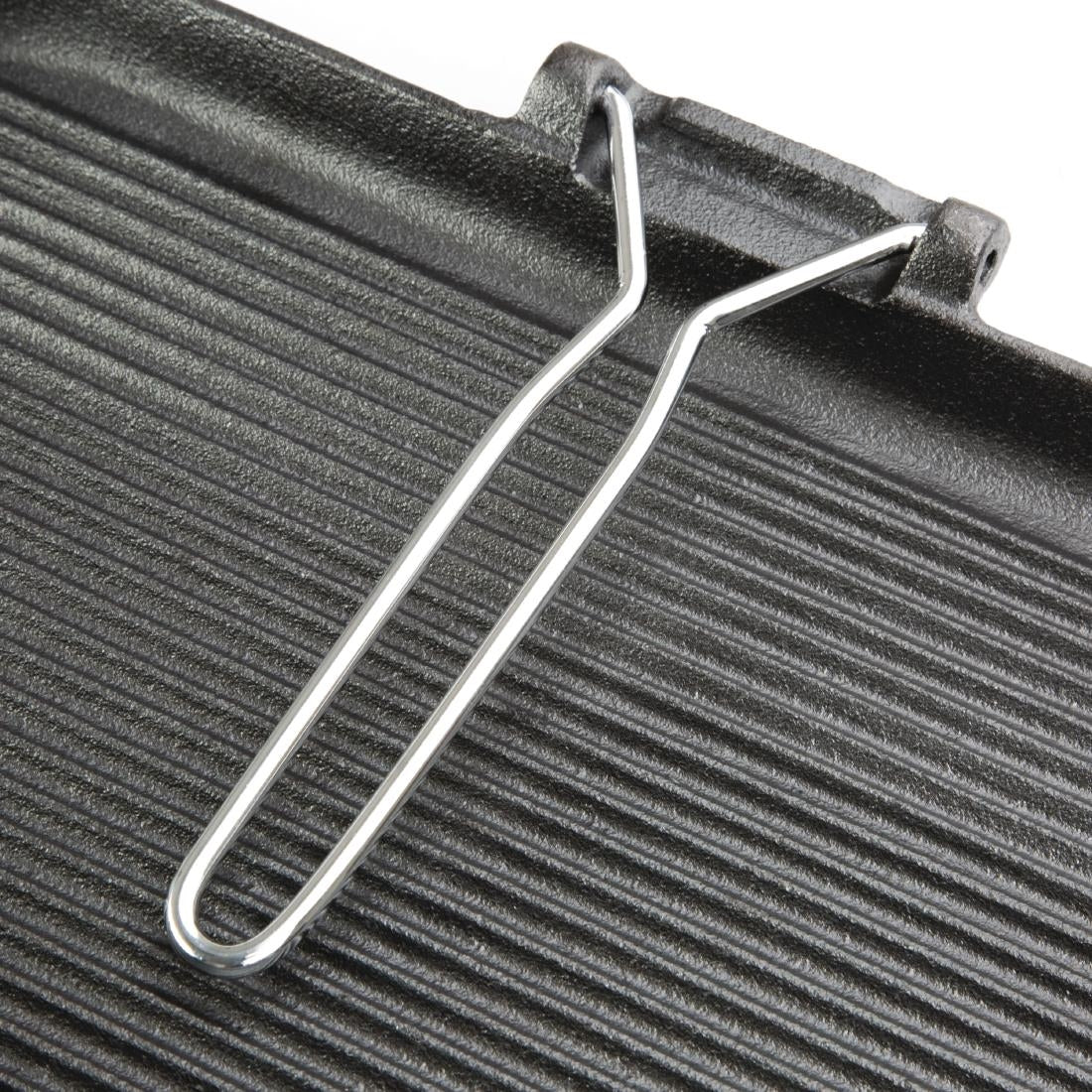Vogue gietijzeren grillpan 22cm