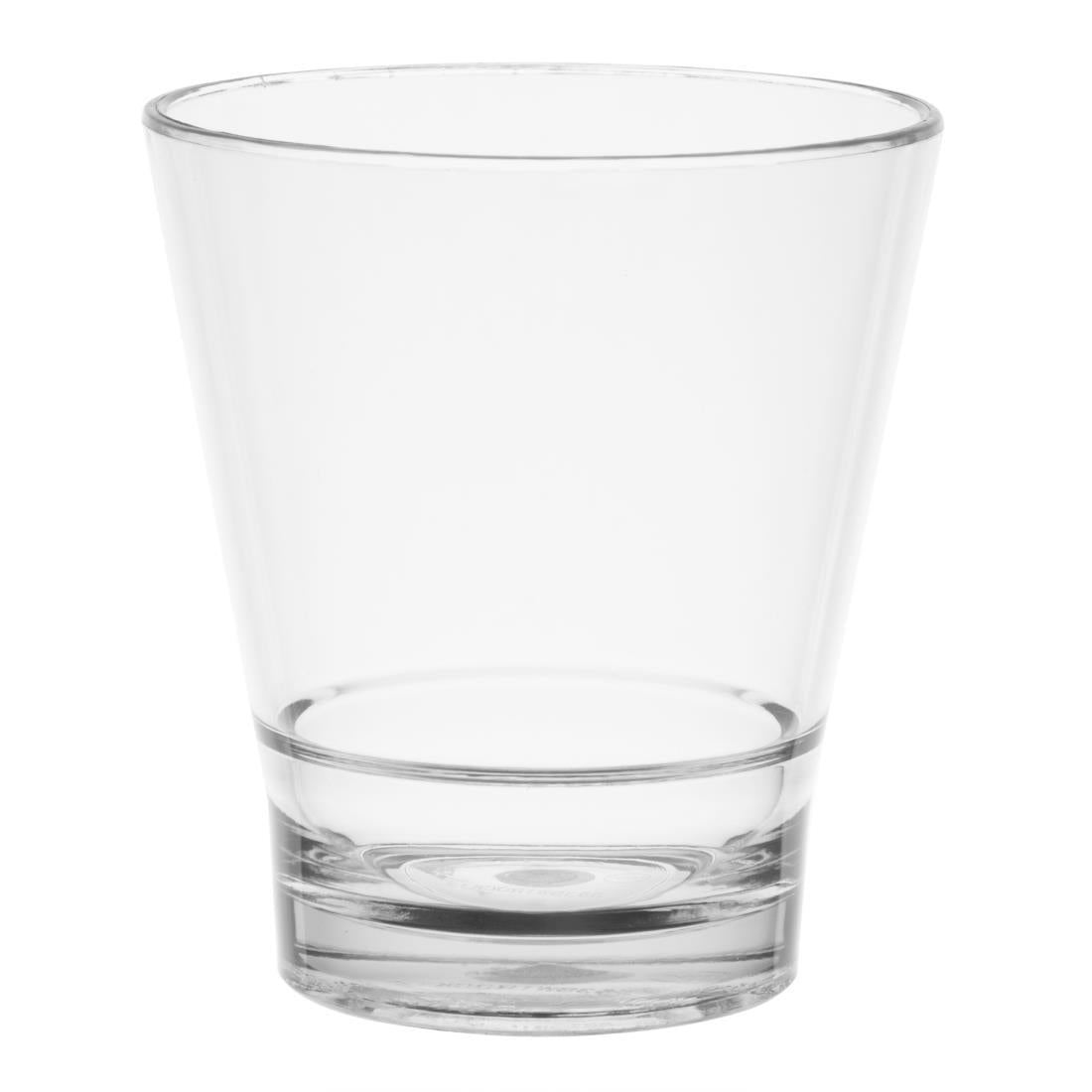 Olympia Kristallon Polycarbonaat Stapelbare Tumblers - Helder 250ml (6 Pack)