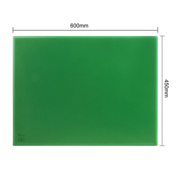 Hygiplas LDPE extra dikke snijplank groen 600x450x20mm