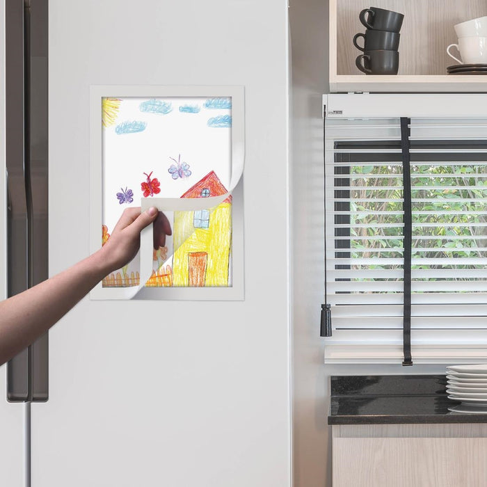 Europel Info Frame / Zelfklevende Set 2 Stuks A4 Zilver