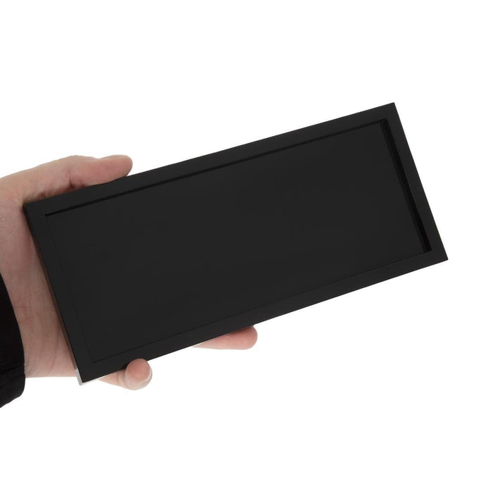 Badkamer presenteerschaal zwart