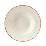 Churchill Stonecast Barley White Kom Met Brede Rand Medium 23.88cm (pak van 12)