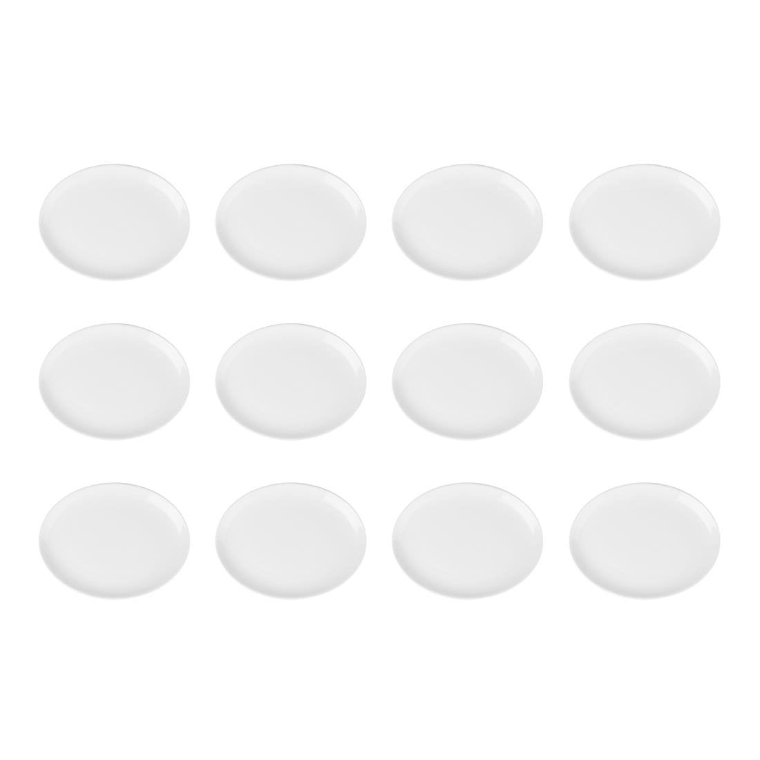 Olympia Athena ovale coupeborden 25,4x19,7cm (12 stuks)