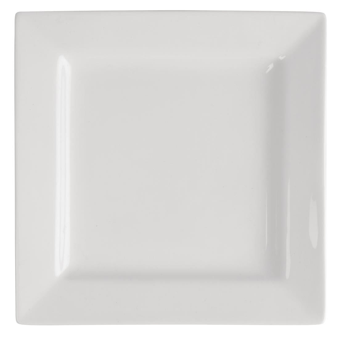 Olympia Lumina vierkante borden 26,5cm (4 stuks)