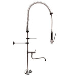 Gastro M voorspoeldouche met draaiknoppen en zwenkkraan 120cm