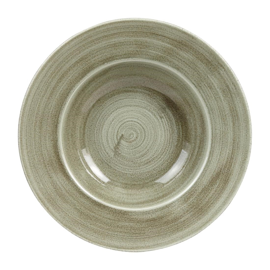 Churchill Stonecast Patina Antique Green Schalen 280mm (Pak Van 12)