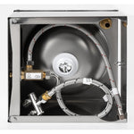 Basix RVS handsfree wasbak