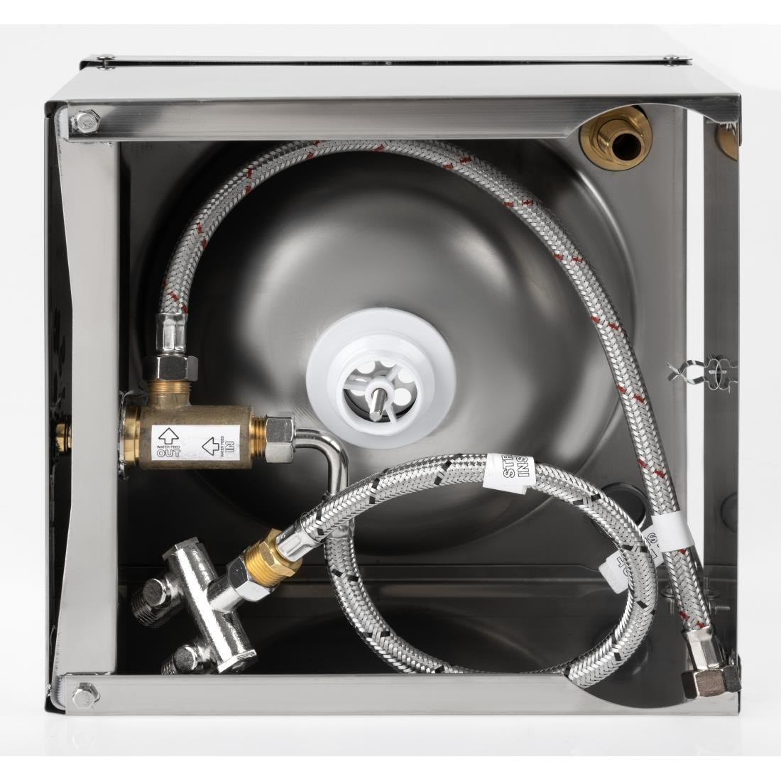 Basix RVS handsfree wasbak