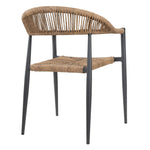 Bolero Eden PE gevlochten rattan outdoor armstoelen naturel (4 stuks)