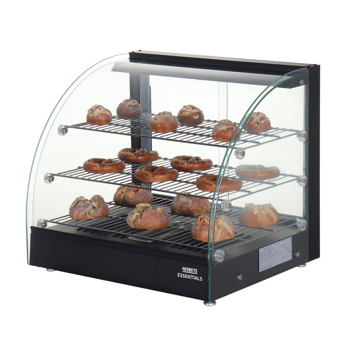 Nisbets Essentials Verwarmde Voedsel Display Merchandiser 82Ltr