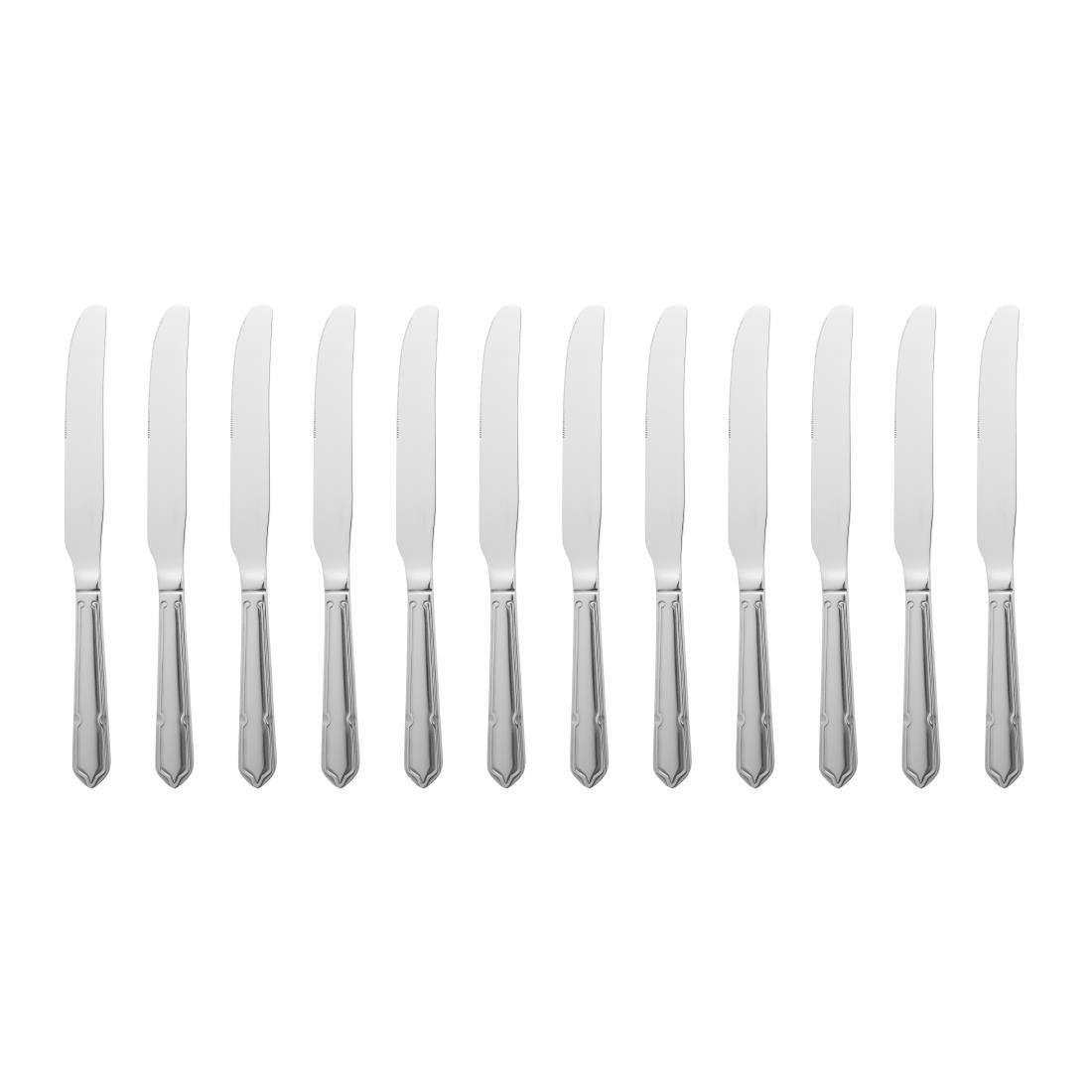 Olympia Dubarry tafelmessen (12 stuks)