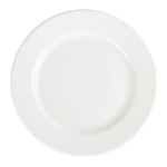 Olympia Whiteware borden met brede rand 31cm (6 stuks)