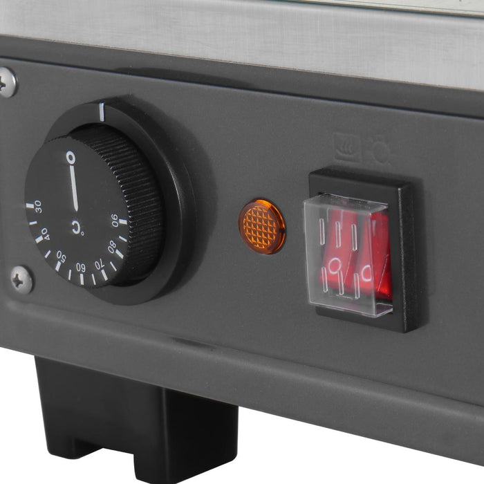 Buffalo Verwarmde Deurmerchandiser Voor En Achter 136Ltr