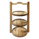 Olympia 3-laags stand Mango Hout voor 150mm borden