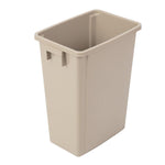 recycling afvalbak beige 56L