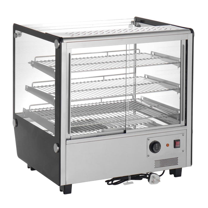 Buffalo Vierkante Aanrecht Geverwarmde Display Merchandiser 120Ltr