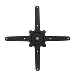 Bolero vierkante RVS tafelpoot