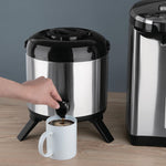 Olympia RVS Dubbelwandige Drankdispenser 6 Liter