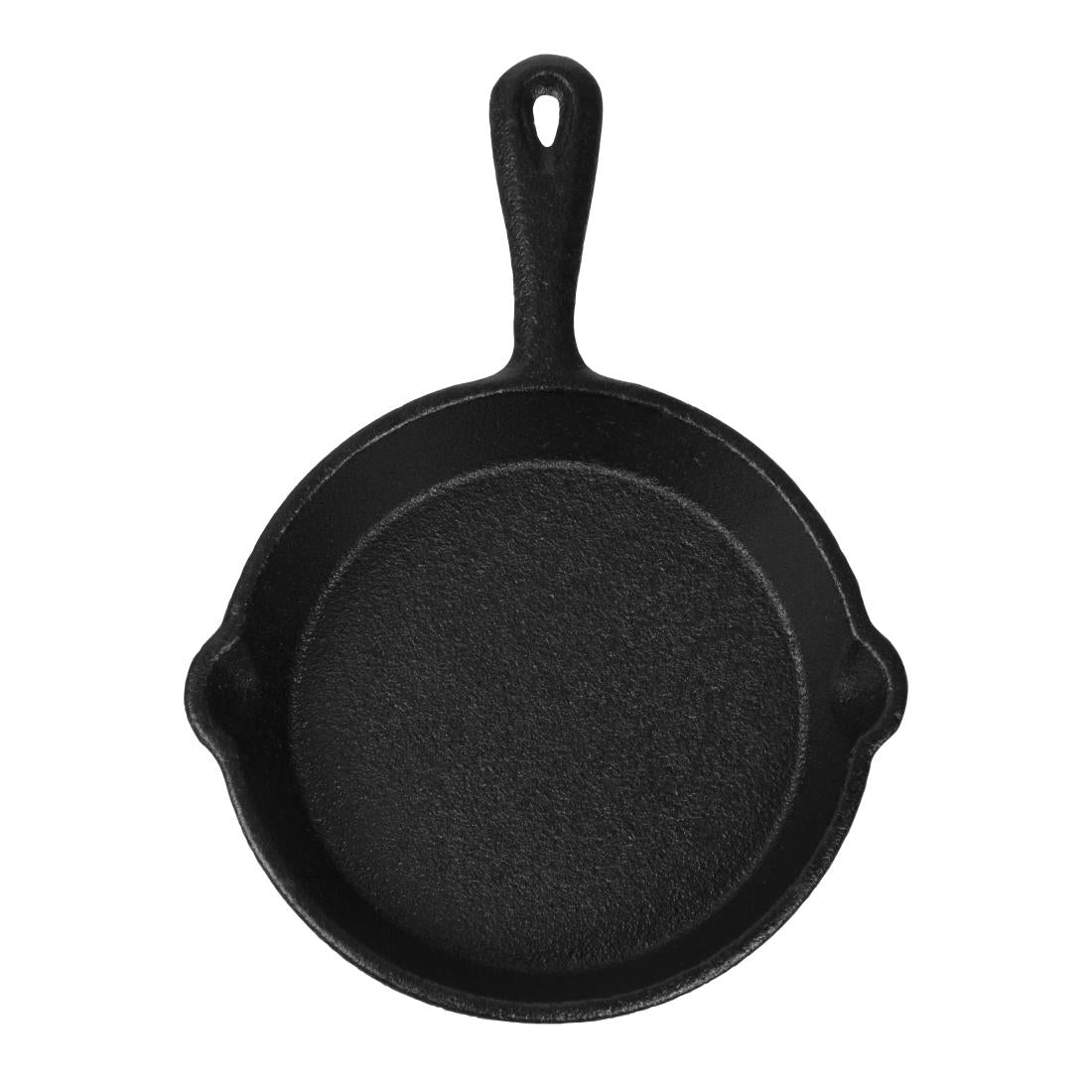 Olympia mini gietijzeren ronde pan 11,5cm
