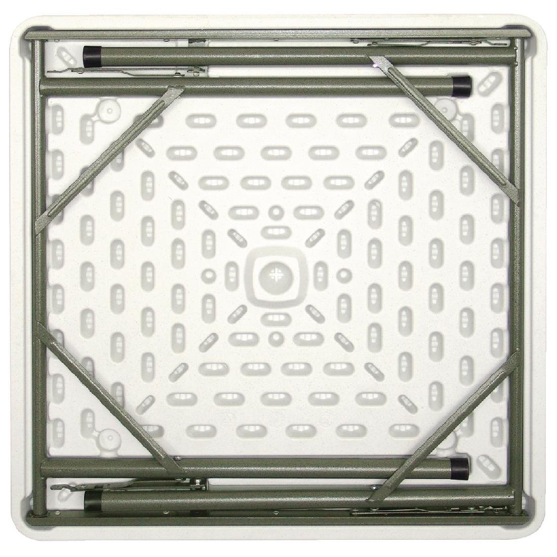 Bolero vierkante HDPE klaptafel 86cm