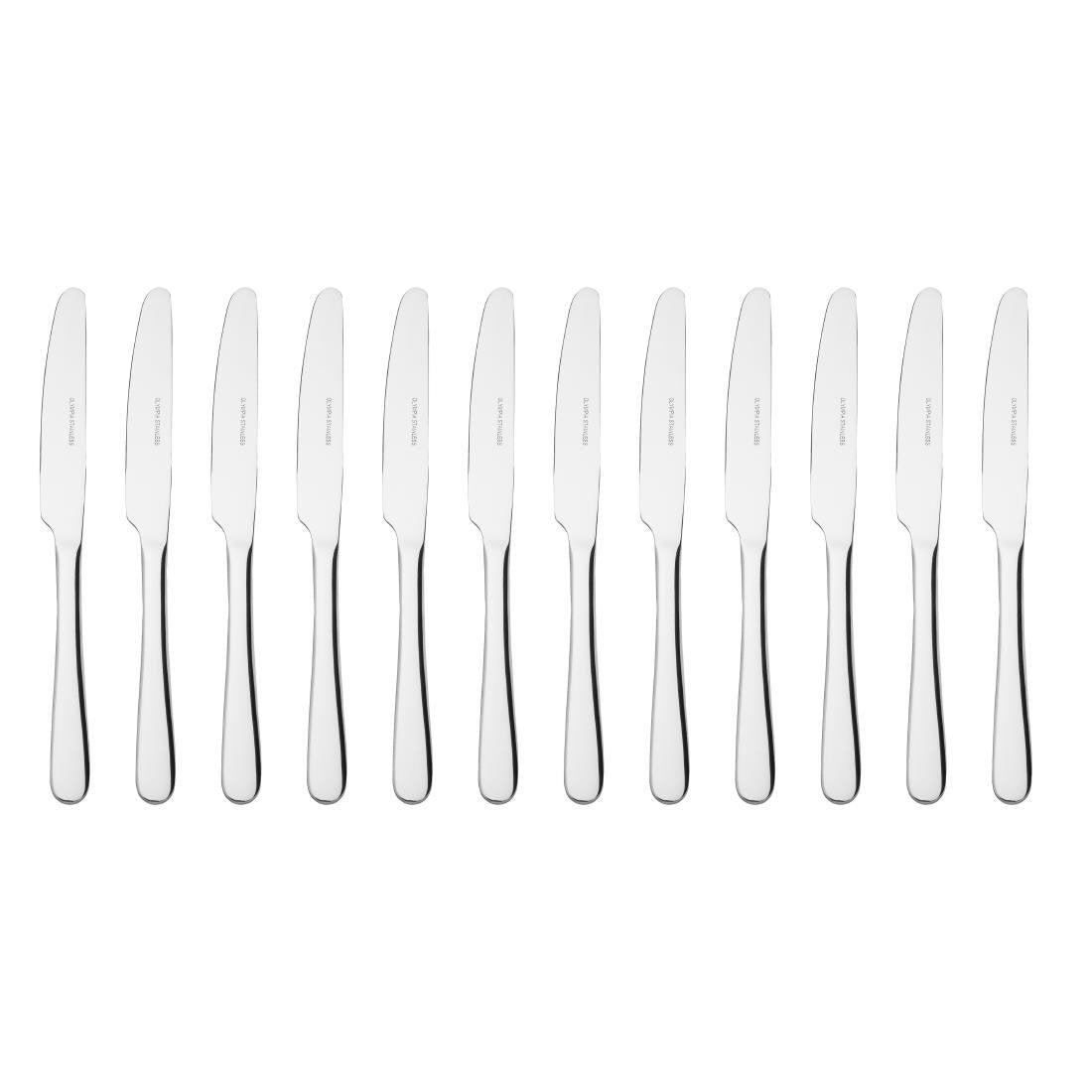 Olympia Buckingham tafelmessen (12 stuks)