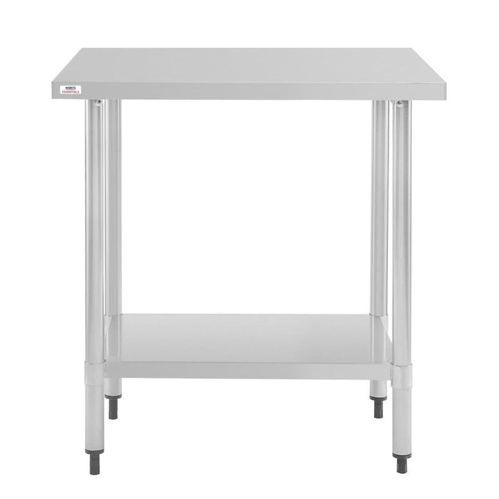 Nisbets Essentials RVS werktafel 800 x 600mm