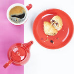 Olympia Café Theepot Rood 450ml (2 Stuks)