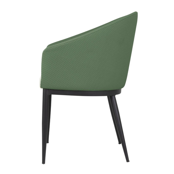 Bolero Sloane Interieur Eetkamerstoelen - Groene Bos Mix (Set Van 2)