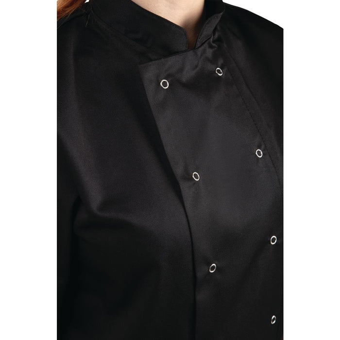 Koksbuis Unisex Korte Mouw Zwart S