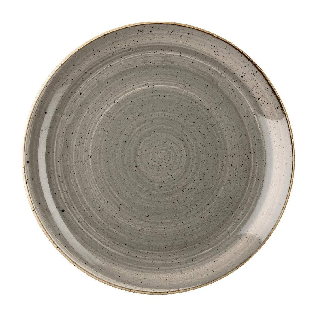 Churchill Stonecast Grey Evolve Coupe Bord 16.5cm (pak van 12)