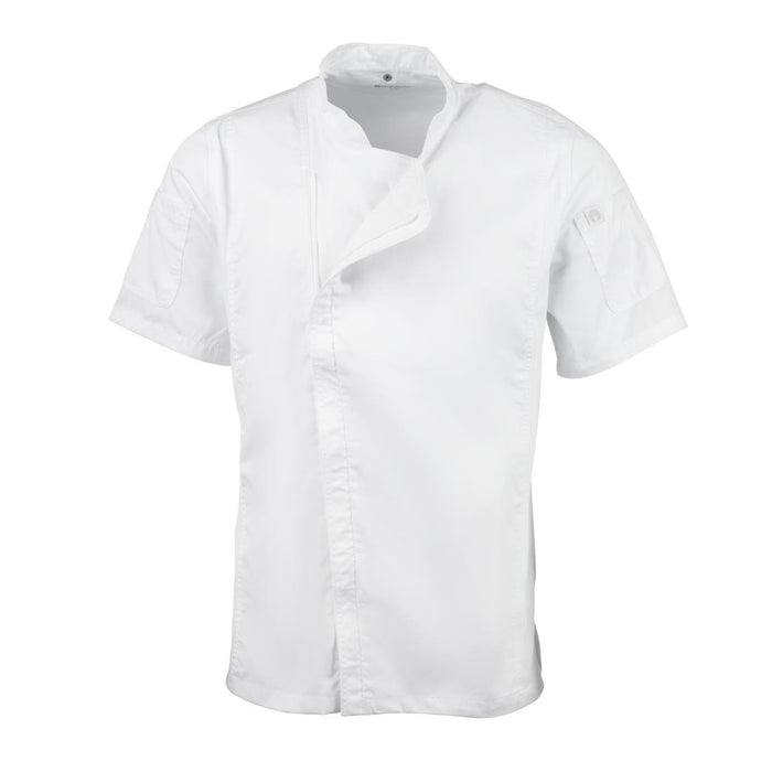 Koksbuis Unisex Met Rits Wit M
