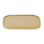 Fiesta Recyclebare Papieren Deksel Voor Rechthoekige Containers (Verpakking Van 300)