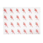 Vetvrij hamburger papier rood (1000 stuks)