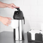 Nisbets Essentials thermoskan met pomp 1,9L