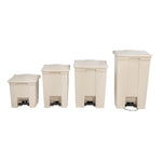 Rubbermaid afvalcontainer beige 87L